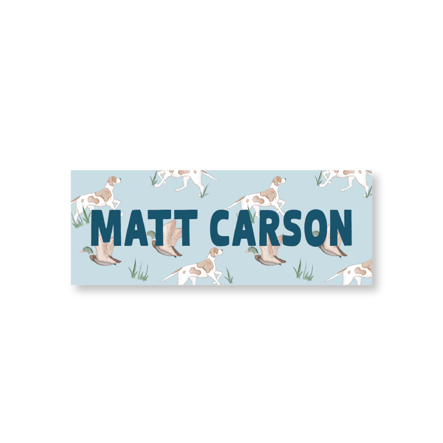 Dogs & Ducks Name Labels