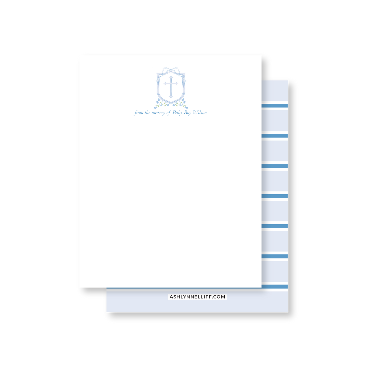 From the Nursery of Blue Stationery