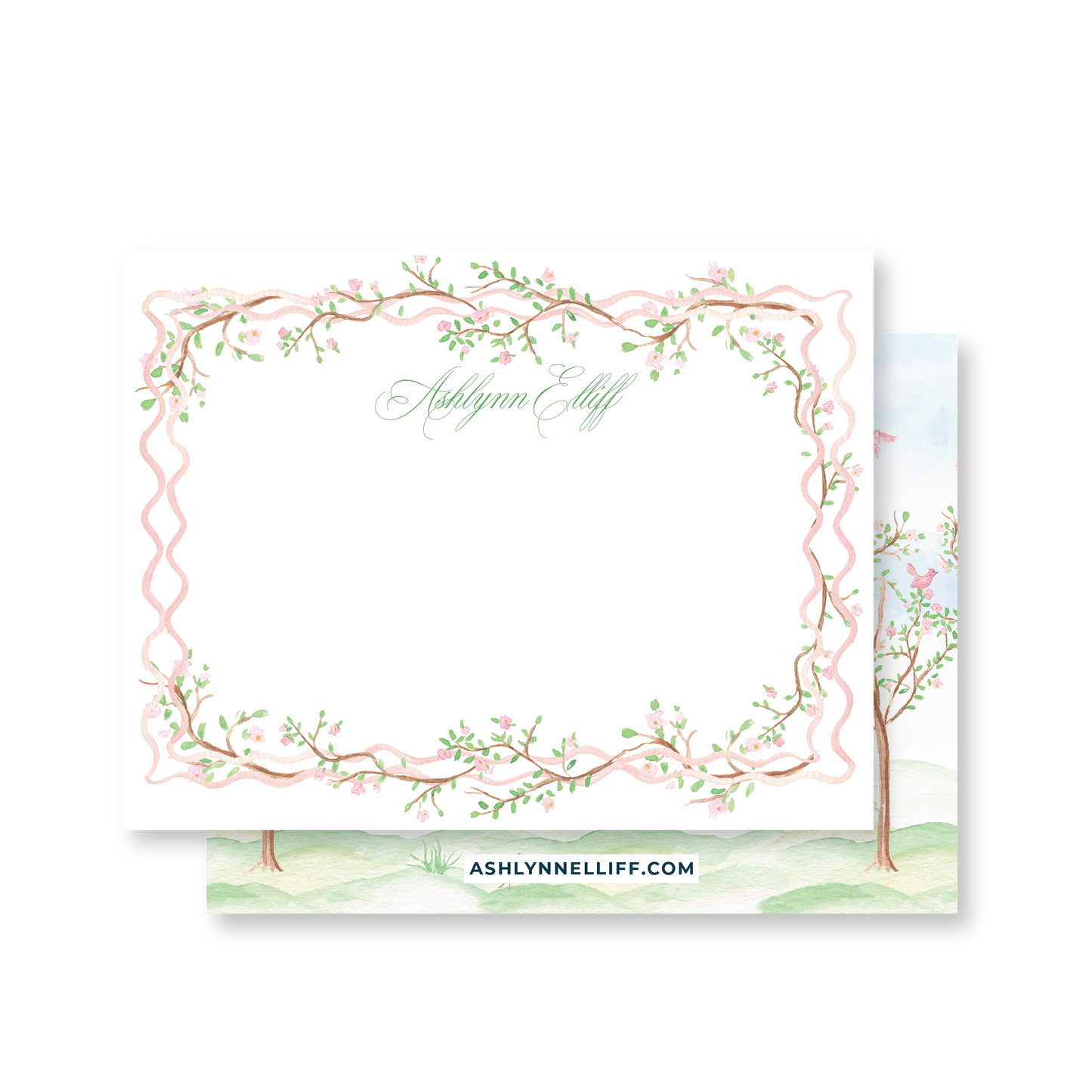 Cherry Garden Stationery