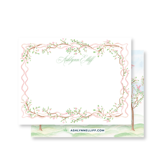 Cherry Garden Stationery