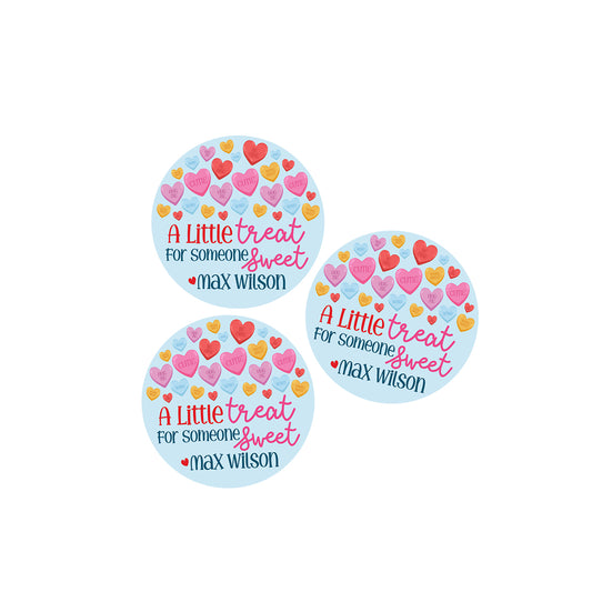 Conversation Hearts Valentines Day Stickers