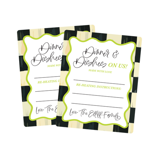 Dinner & Dishes Check Food Labels