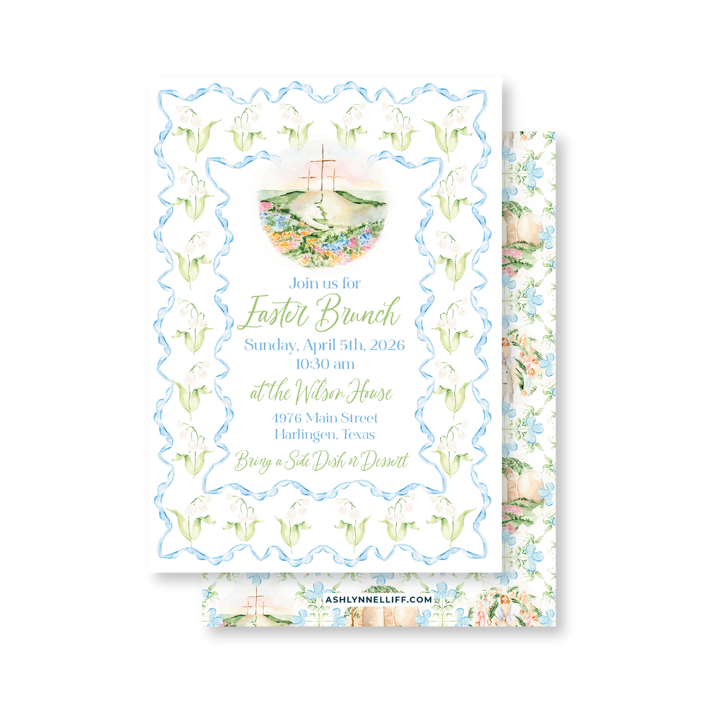 Easter Brunch Party Invitation