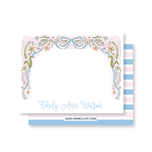 Floral Garden Stationery