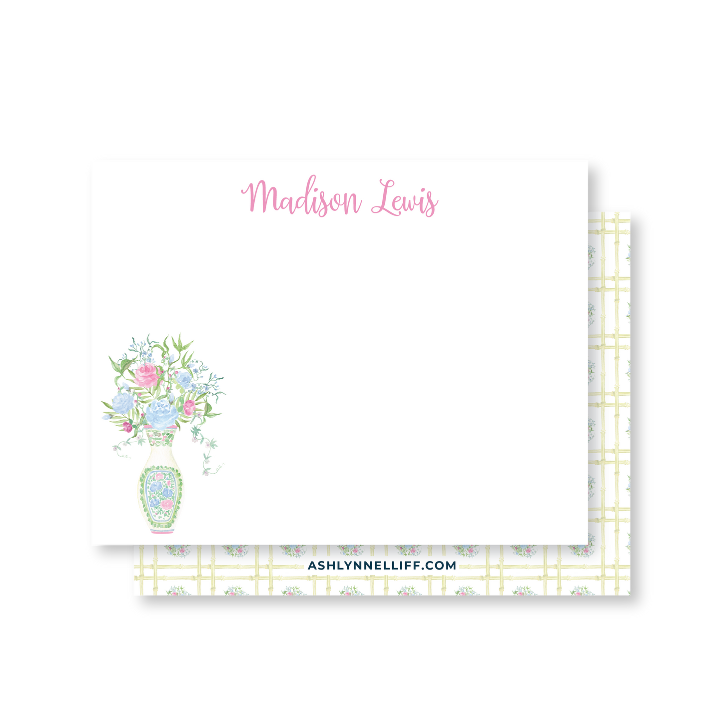 Floral Vase Stationery