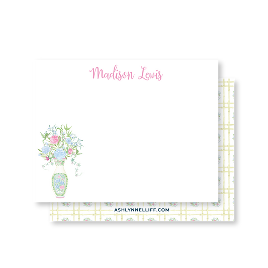 Floral Vase Stationery