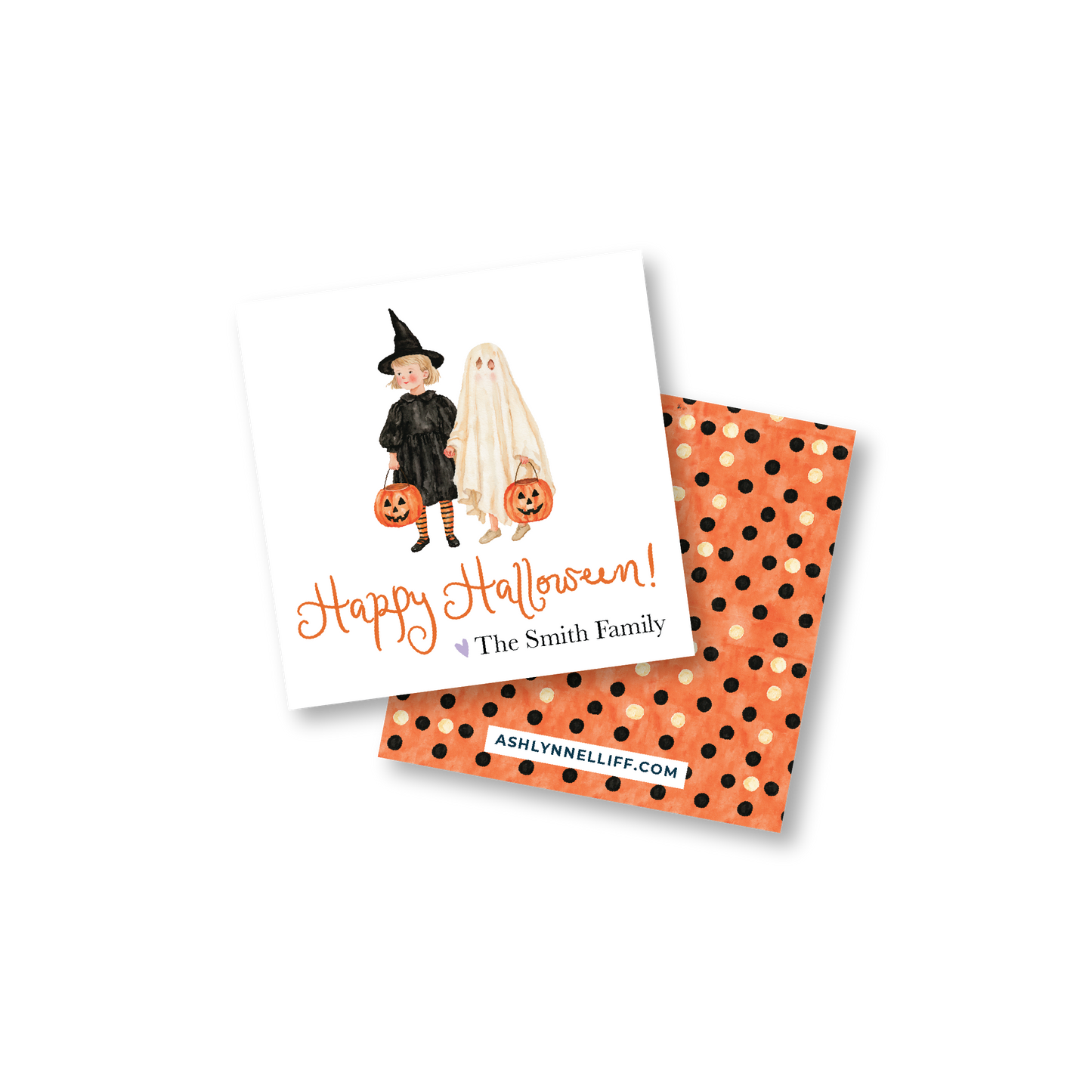 Halloween Kids Gift Tag