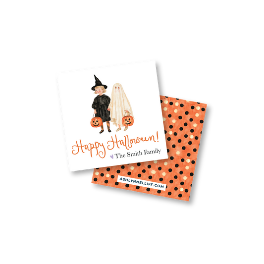 Halloween Kids Gift Tag