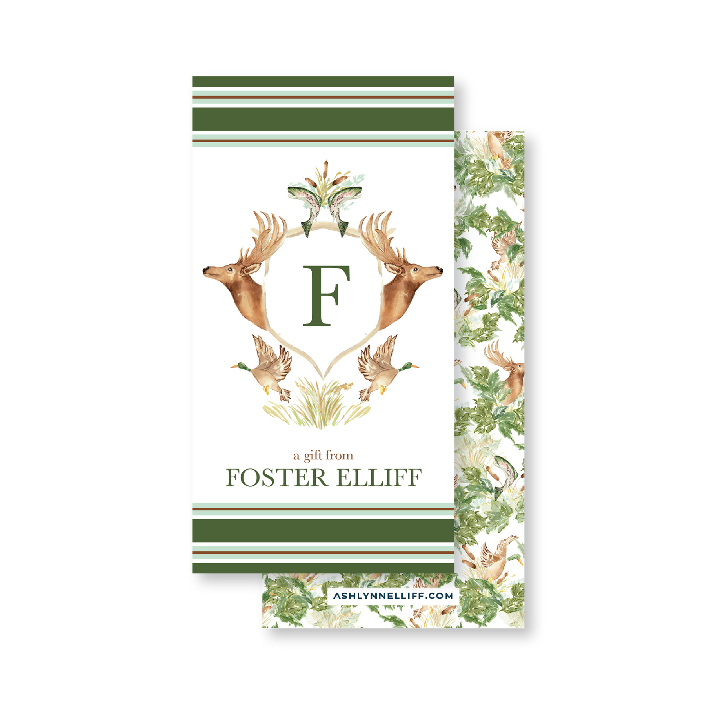 Southern Hunting & Fishing Gift Tag