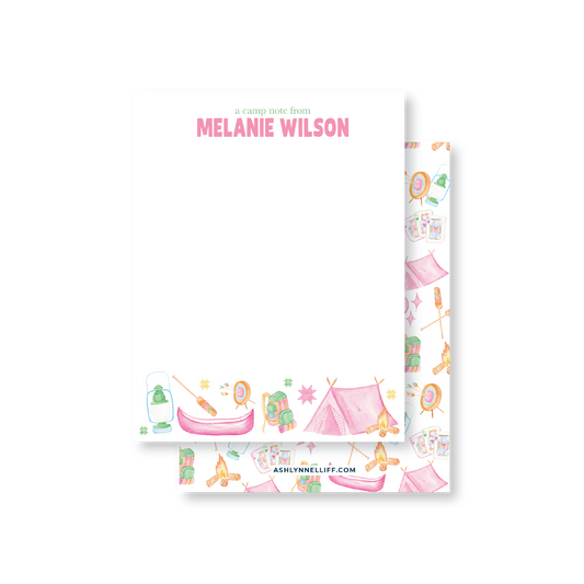 Camp Pink No. 1 Stationery
