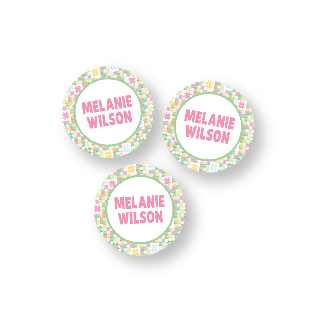 Camp Pink No. 2 Stickers