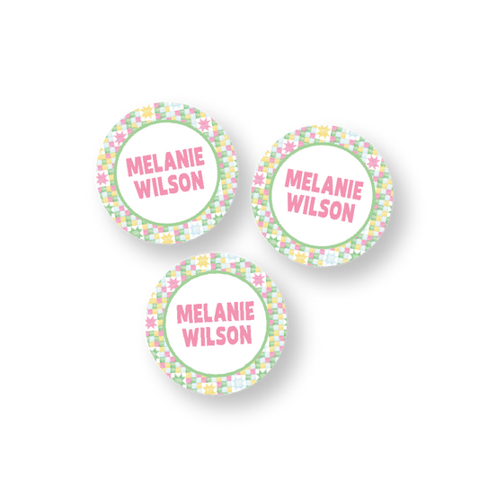 Camp Pink No. 2 Stickers