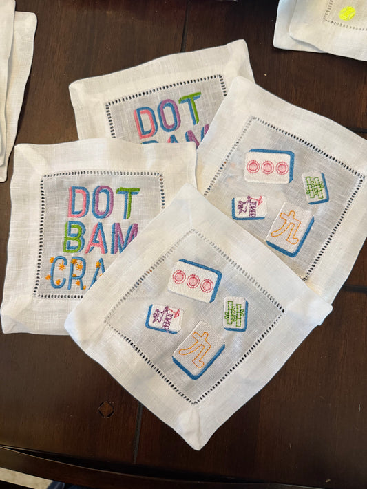 Mahjong Cocktail Napkins