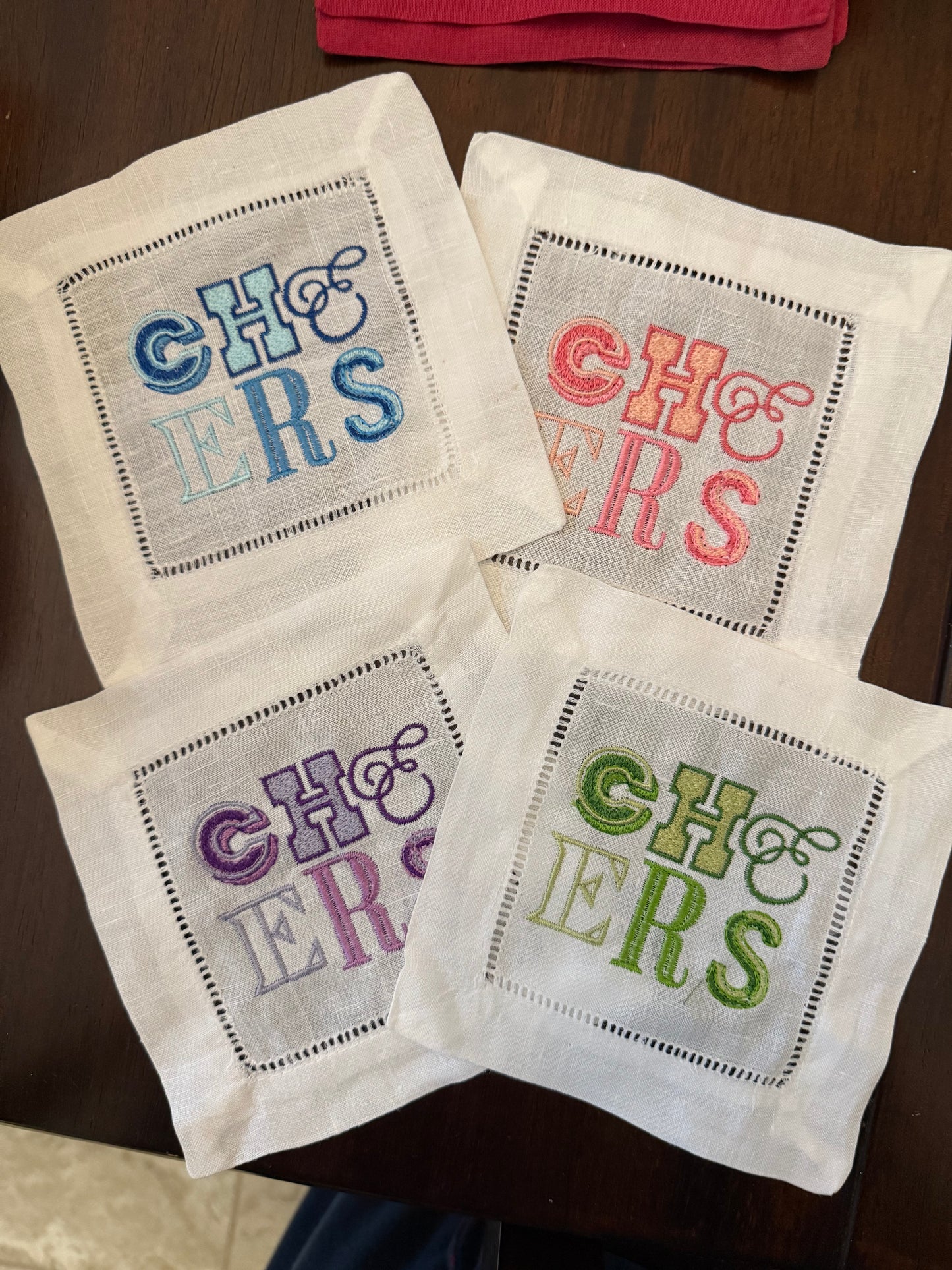 Cheers Cocktail Napkins