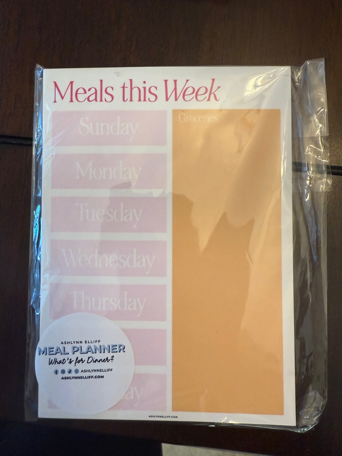 Porch Party - Menu Planner Notepads