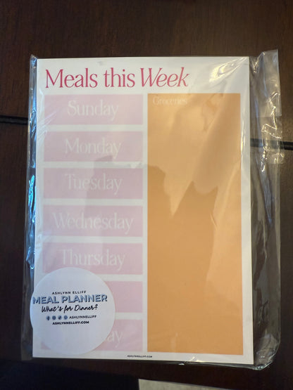 Porch Party - Menu Planner Notepads