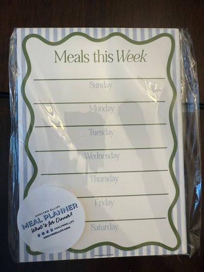 Porch Party - Menu Planner Notepads