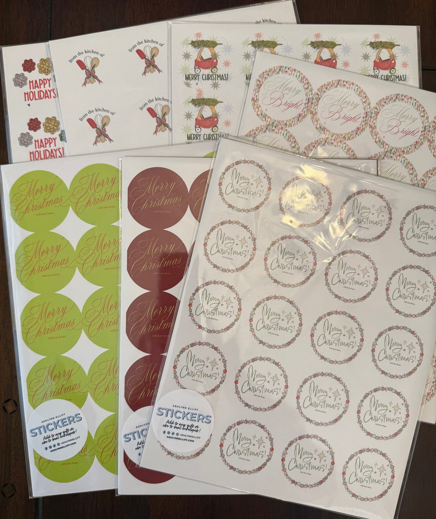 Porch Party - Holiday Stickers