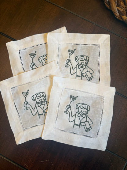 Dog Butler Happy Hour Cocktail Napkins