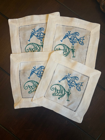 Fish Happy Hour Cocktail Napkins