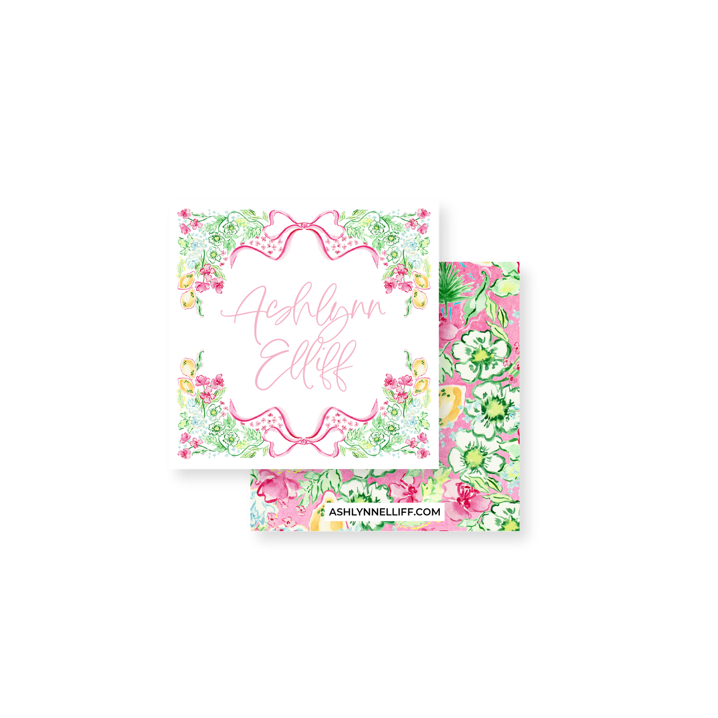 Lily Fun Gift Tag