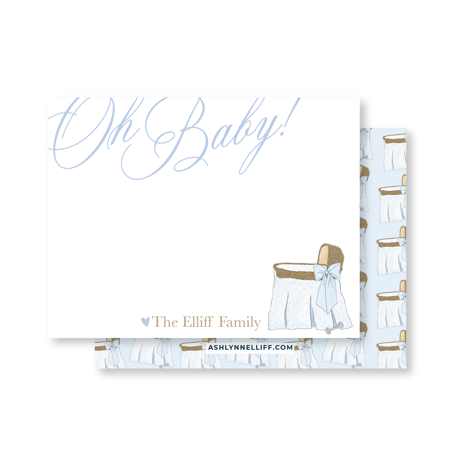 Oh Baby! (Set of 2 colors) Stationery