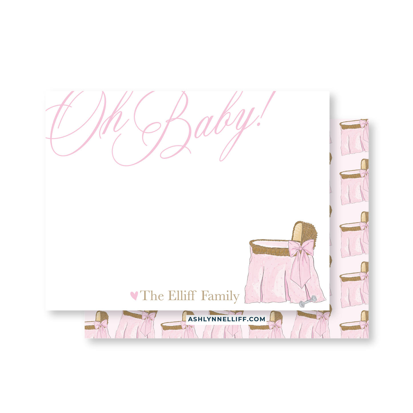 Oh Baby! (Set of 2 colors) Stationery