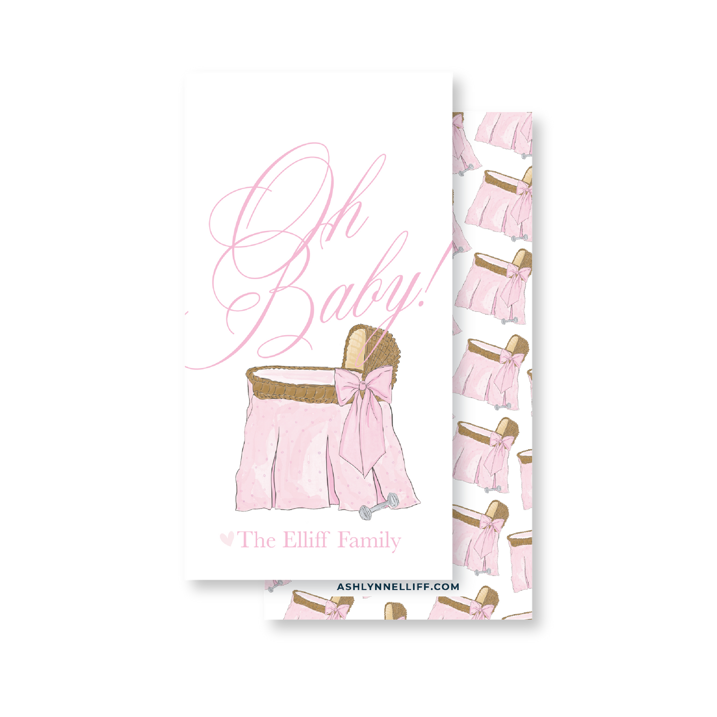 Oh Baby! Girl Gift Tag