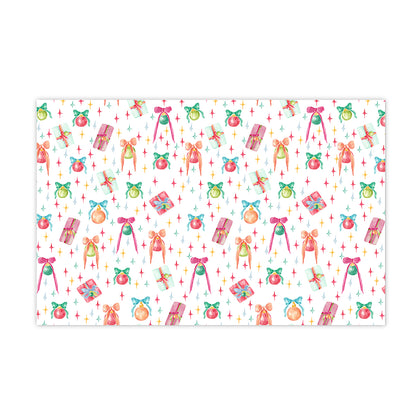 Wavy Holiday Party Placemat