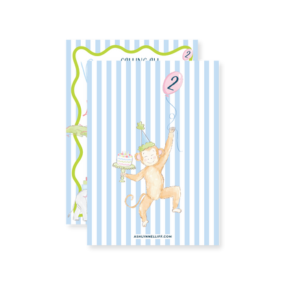 Calling all Party Animals Party Invitation