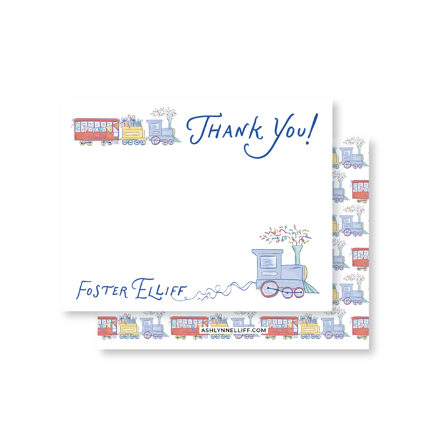 Party Train Stationery