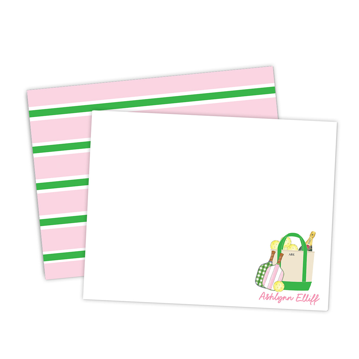 Pickleball Bag & Champagne Stationery