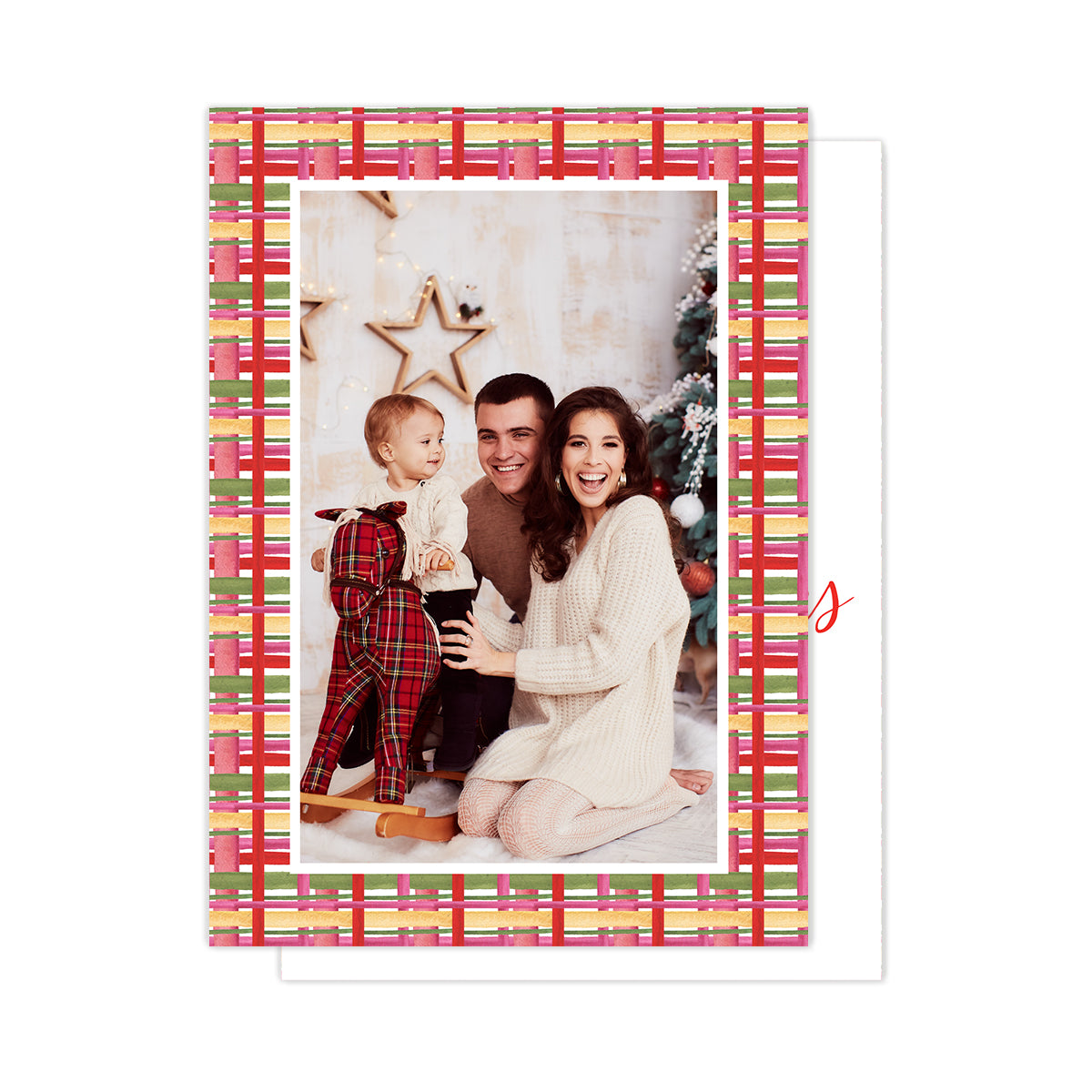 Plaid Christmas Cards