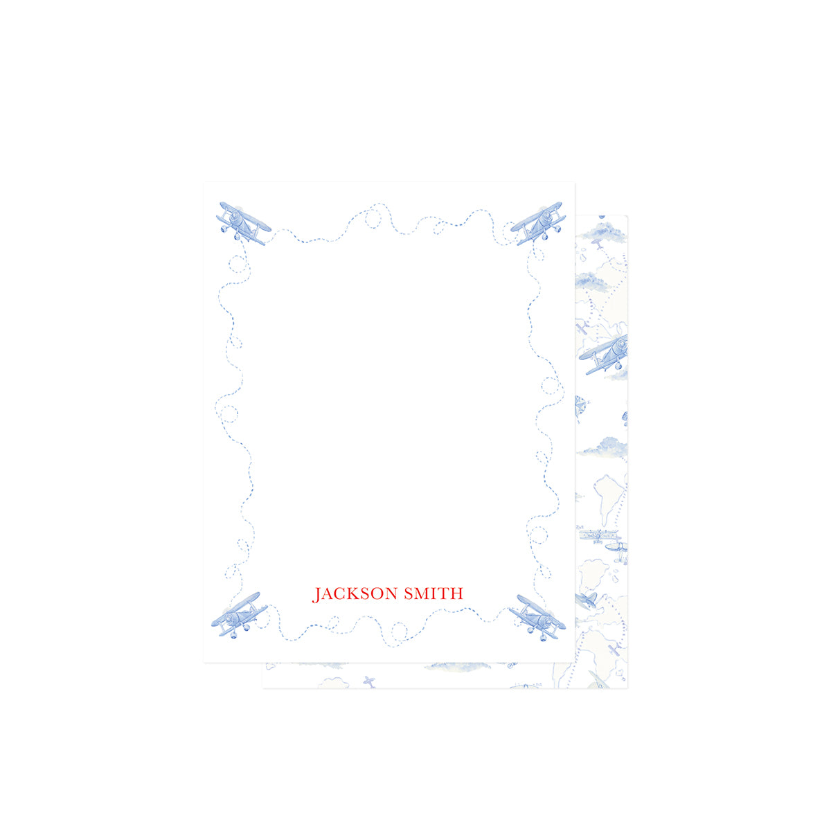Childrens Plane Stationery