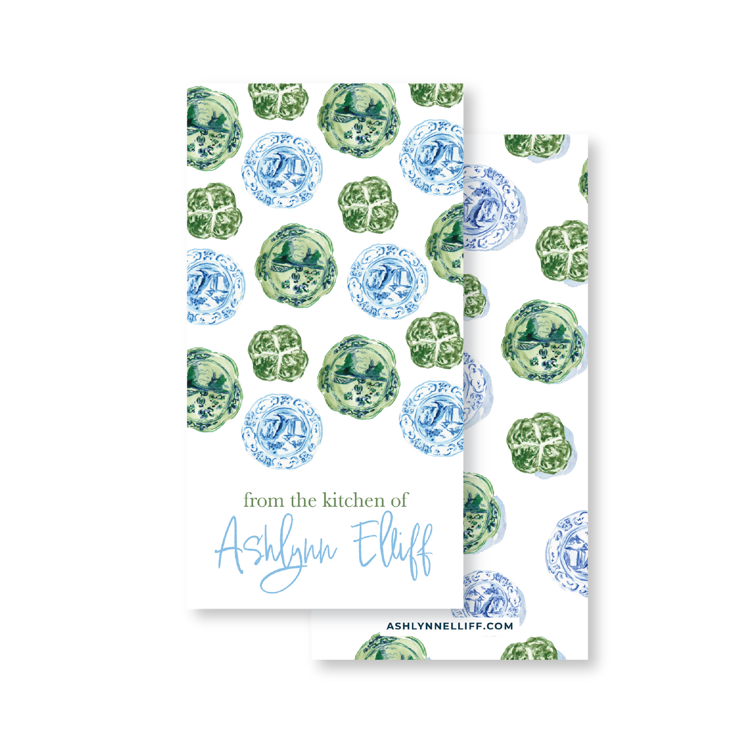 From the Kitchen of (Plates) Gift Tag
