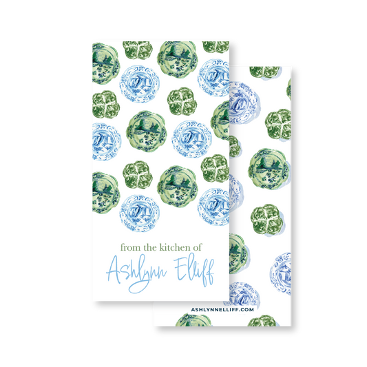 From the Kitchen of (Plates) Gift Tag