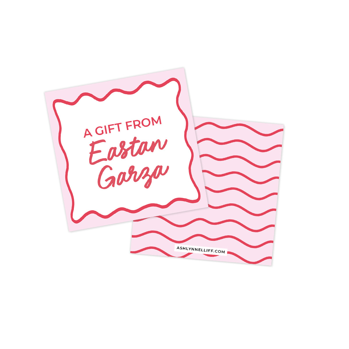 Everyday Squiggle Gift Tag