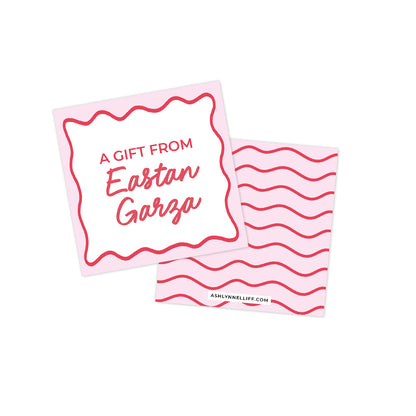 Everyday Squiggle Gift Tag