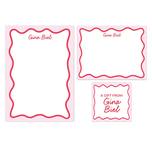 Squiggle (Notepad, Stationery & Gift Card) Gift Set