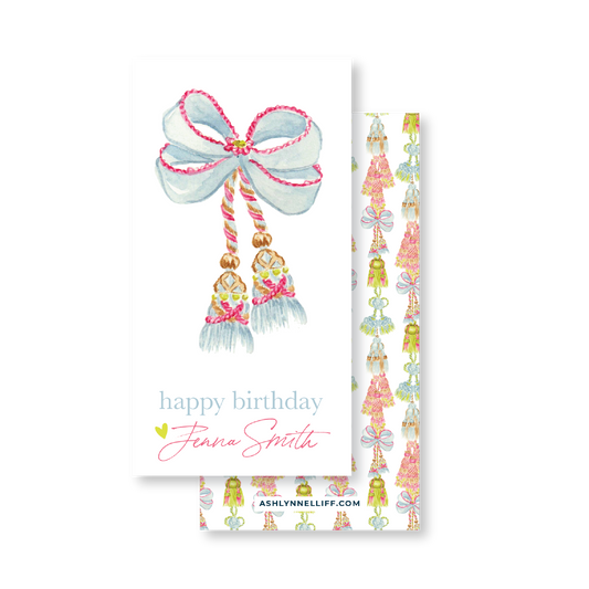 Tassel No. 1 Gift Tag