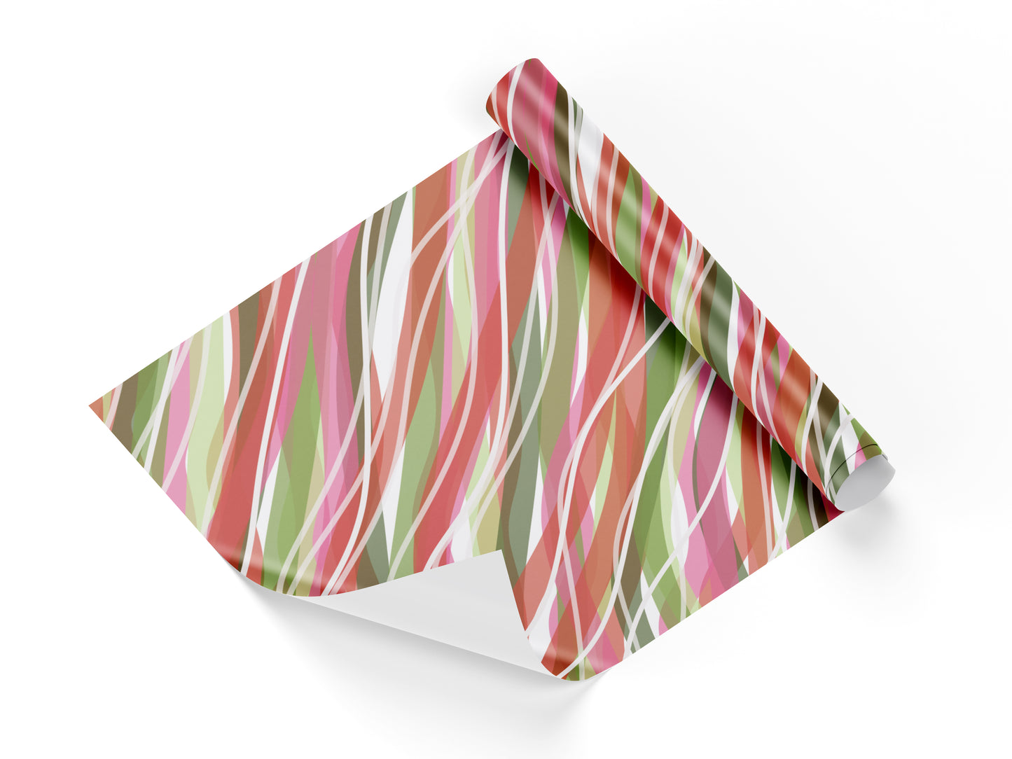 Wavy Wrapping Paper Sheets