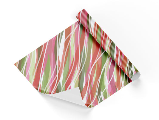 Wavy Wrapping Paper Sheets