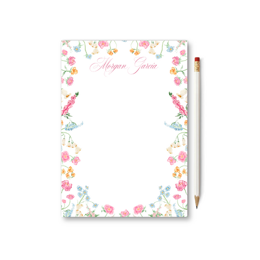 Floral Notepad