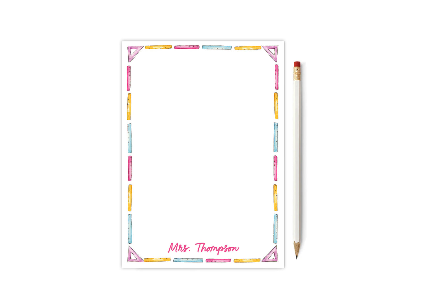 Ruler Teacher Notepad