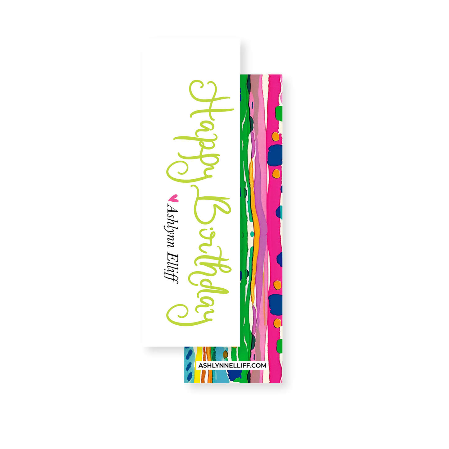 Happy Birthday! Extra Skinny Gift Tags