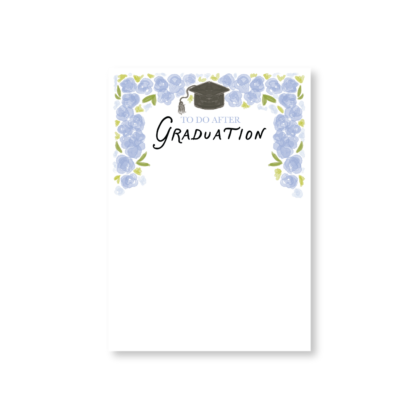 To Do After Graduation Notepad