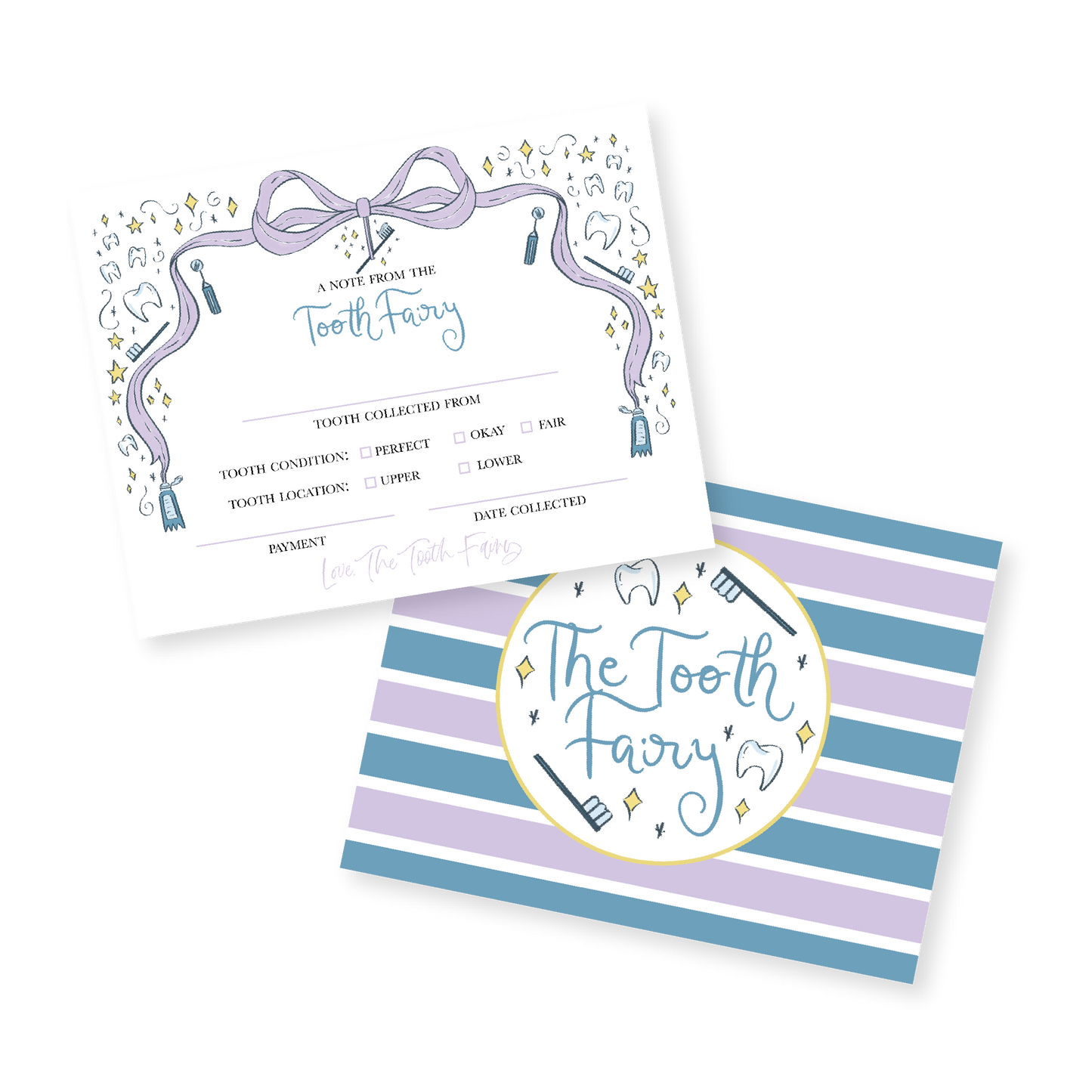 Tooth Fairy Cards