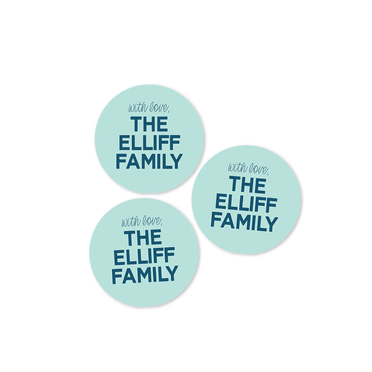 Personalized Family Stickers