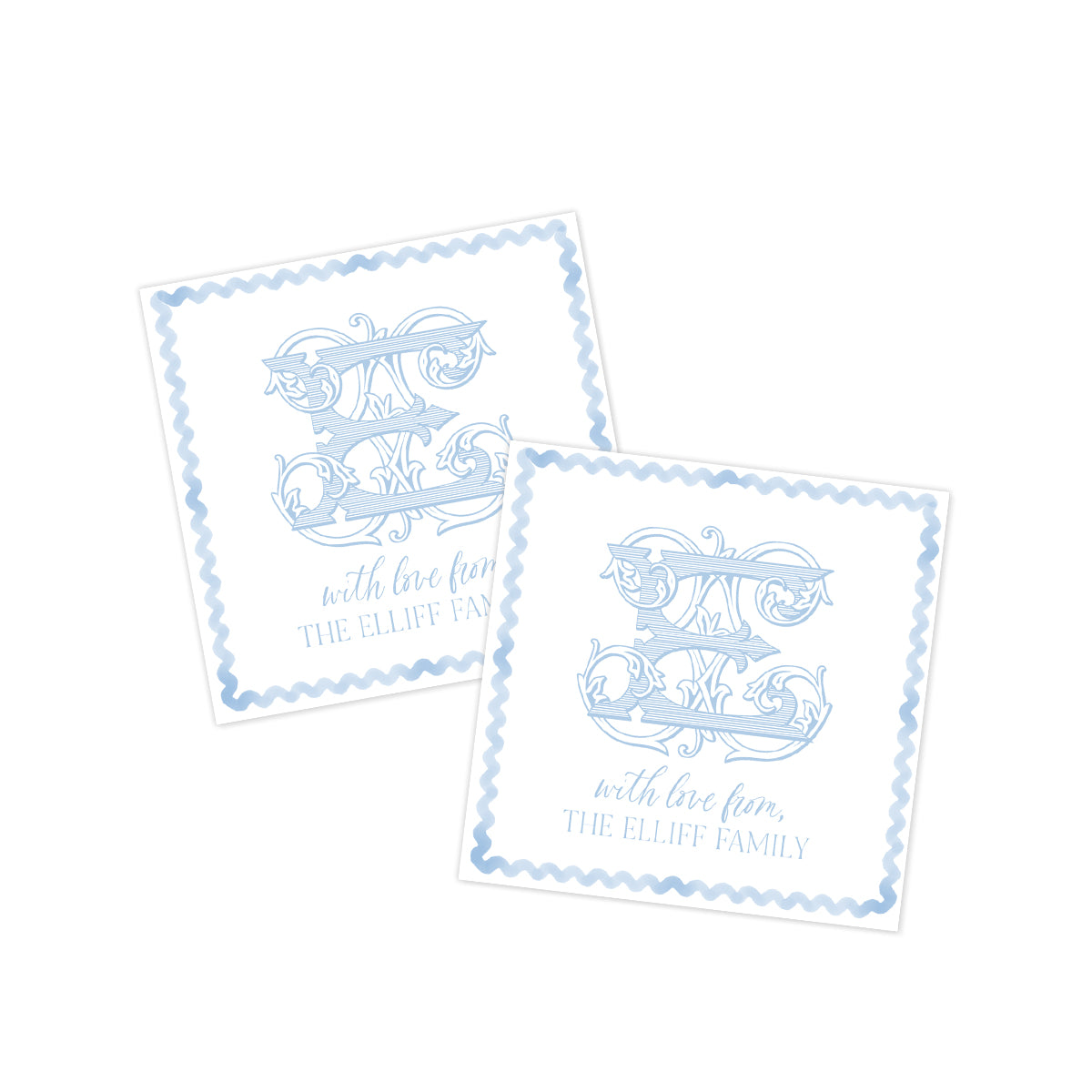 Monogram Everyday Gift Tag
