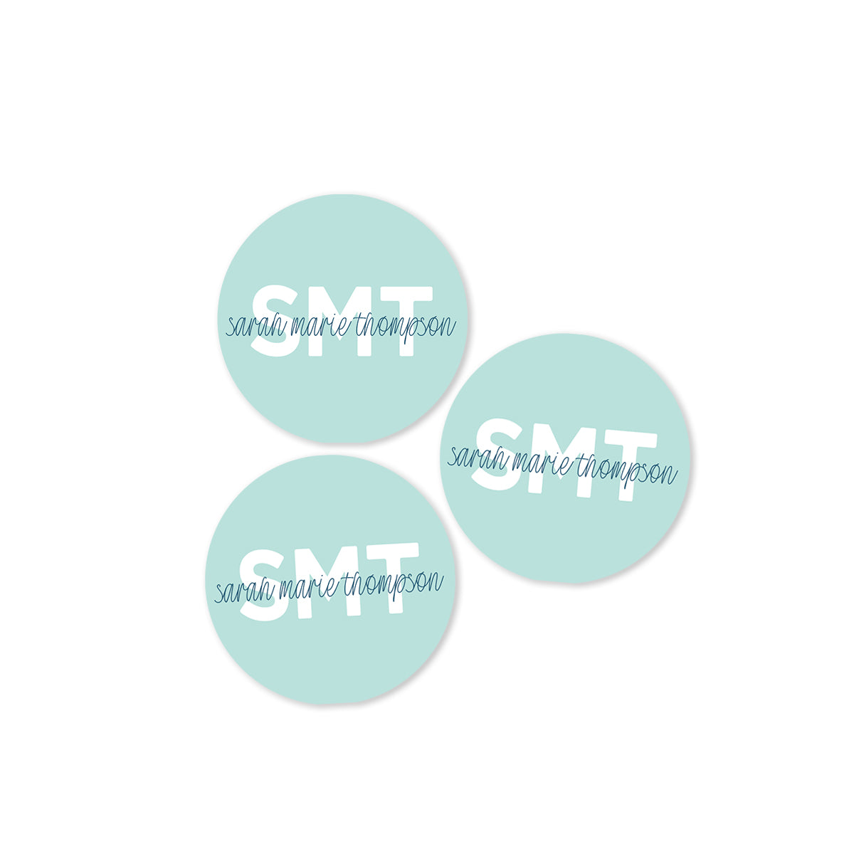 Monogram Stickers